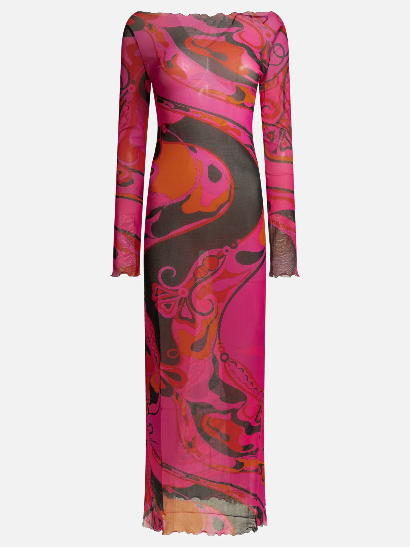 Long dresses Graphics  Fuchsia - Pucci Women | PDP | VIETTI Online Store | thumbnail