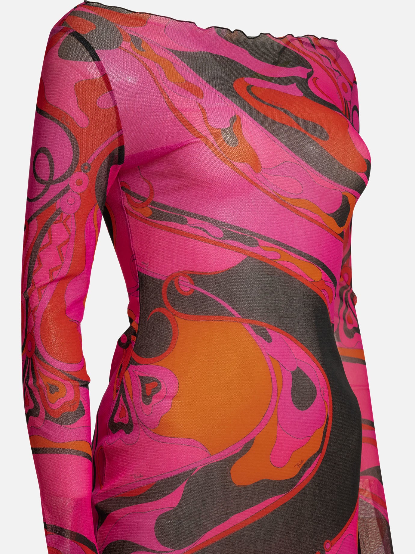 Long dresses Graphics  Fuchsia - Pucci Women | PDP | VIETTI Online Store | thumbnail_3