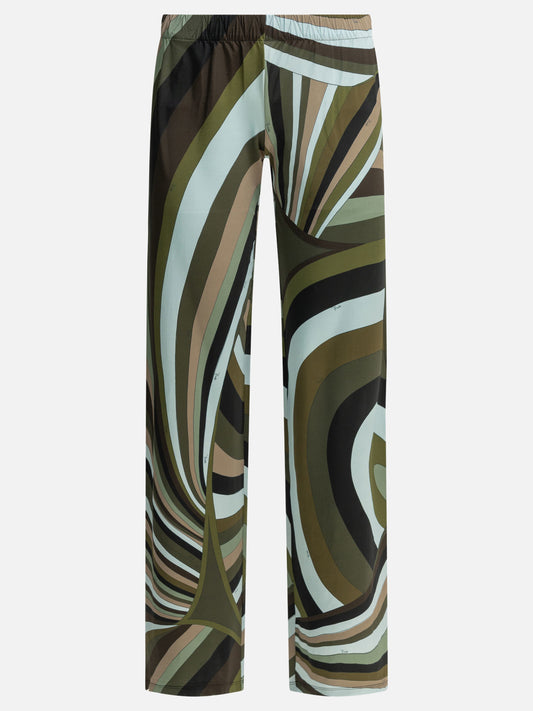 Pantaloni casual Graphics  Verde - Pucci Donna | VIETTI Online Store 
