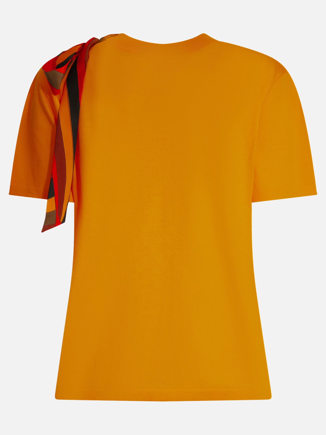 Crewneck t-shirts Solid colour  Orange - Pucci Women | PDP | VIETTI Online Store | thumbnail_2