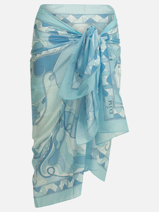 Beach dresses Graphics  Light blue - Pucci Women | PLP | VIETTI Online Store 
