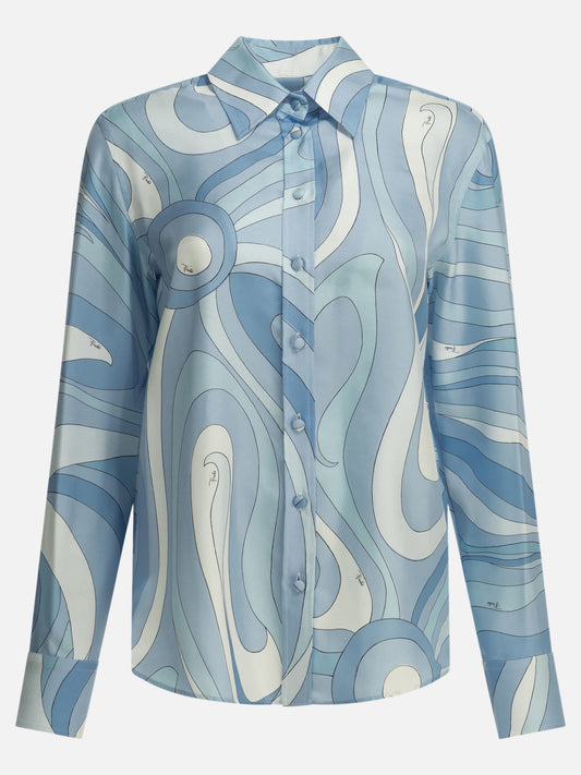 Casual shirts Graphics  Light blue - Pucci Women | PLP | VIETTI Online Store 
