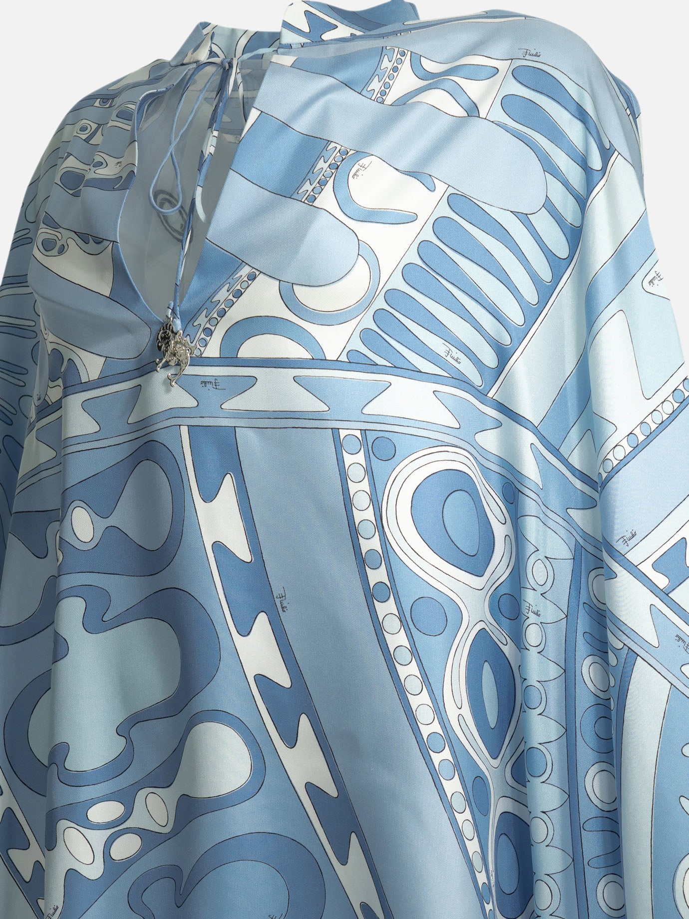 Long dresses Graphics  Light blue - Pucci Women | PDP | VIETTI Online Store | thumbnail_3