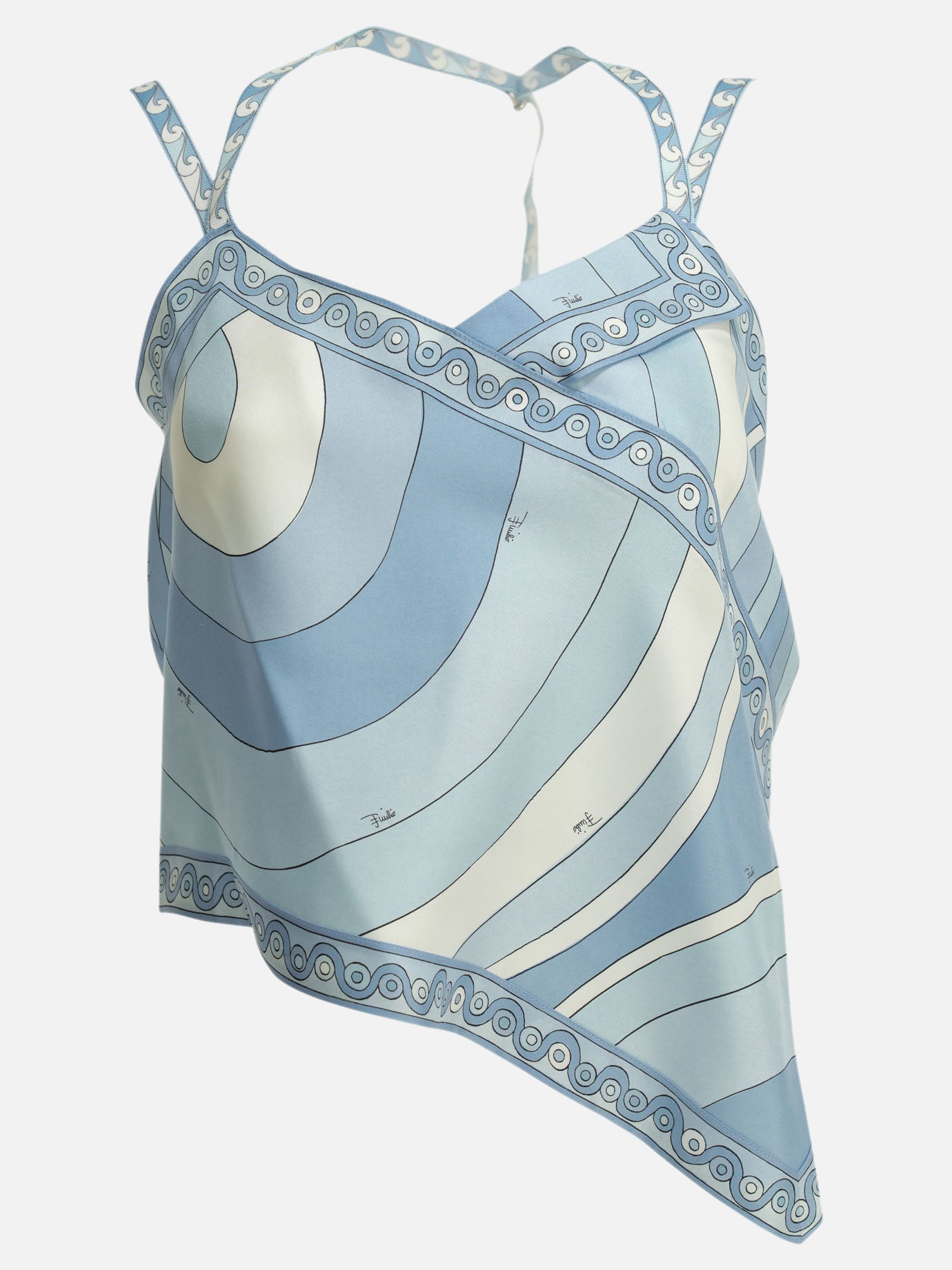 Casual tops Graphics  Light blue - Pucci Women | PDP | VIETTI Online Store | thumbnail