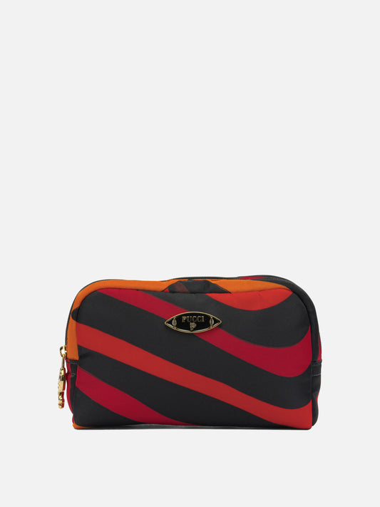 Beauty cases 100% polyamide - Other fabric: 100% calf leather  Orange - Pucci Women | PLP | VIETTI Online Store 
