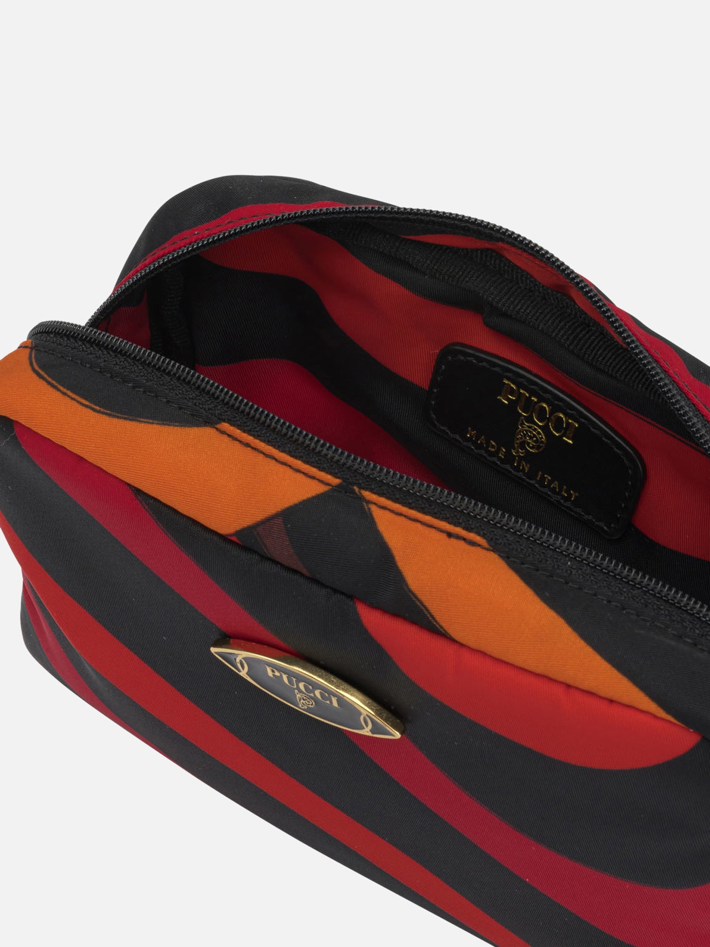 Beauty cases 100% polyamide - Other fabric: 100% calf leather  Orange - Pucci Women | PDP | VIETTI Online Store | thumbnail_5