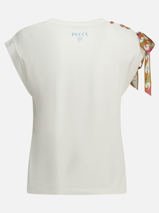 Crewneck t-shirts Solid colour  White - Pucci Women | PLP | VIETTI Online Store | 2
