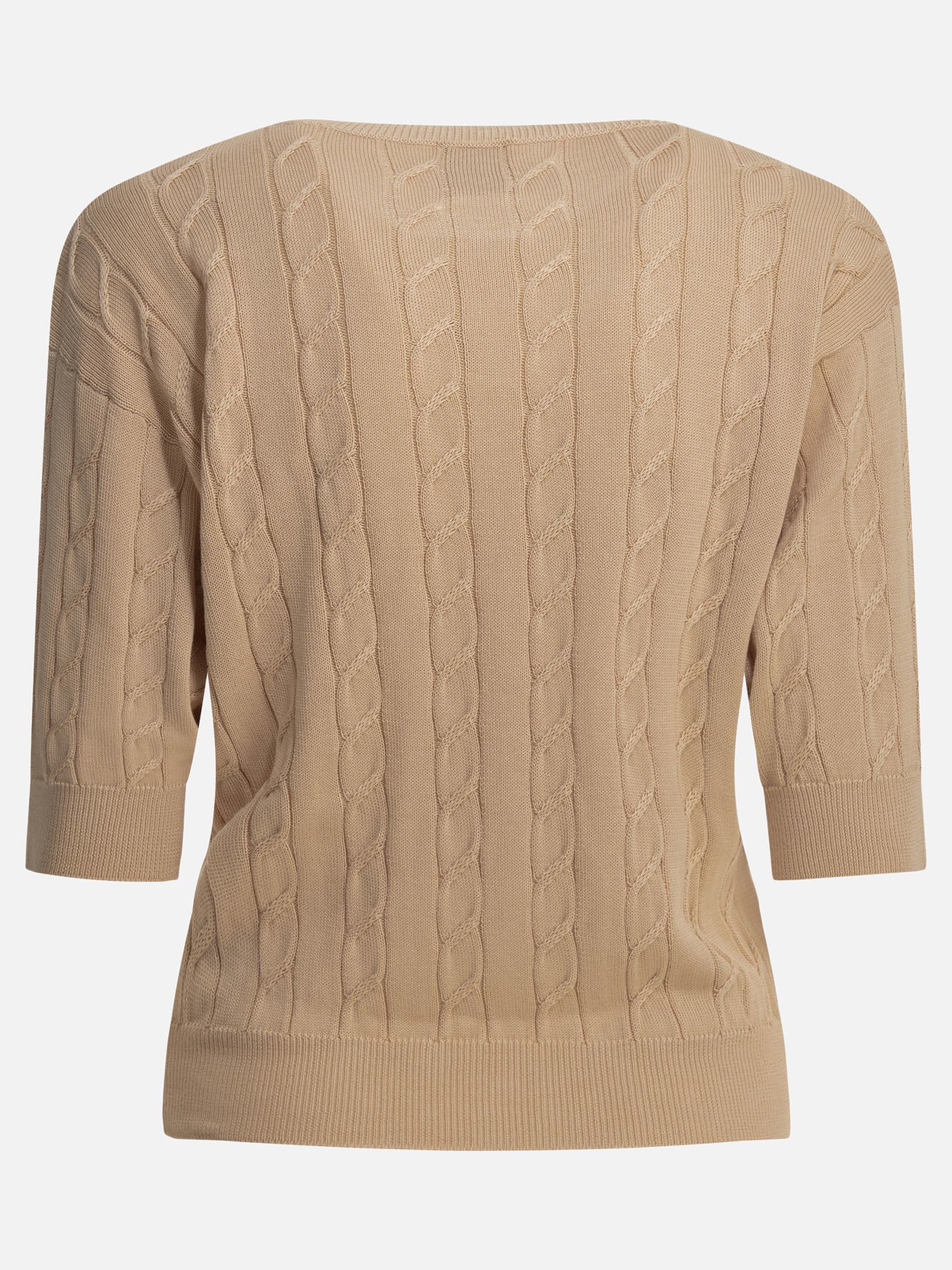 Crewneck sweaters Textured knit  Pink - Rakkì Women | PDP | VIETTI Online Store | Zoom-Modal_2
