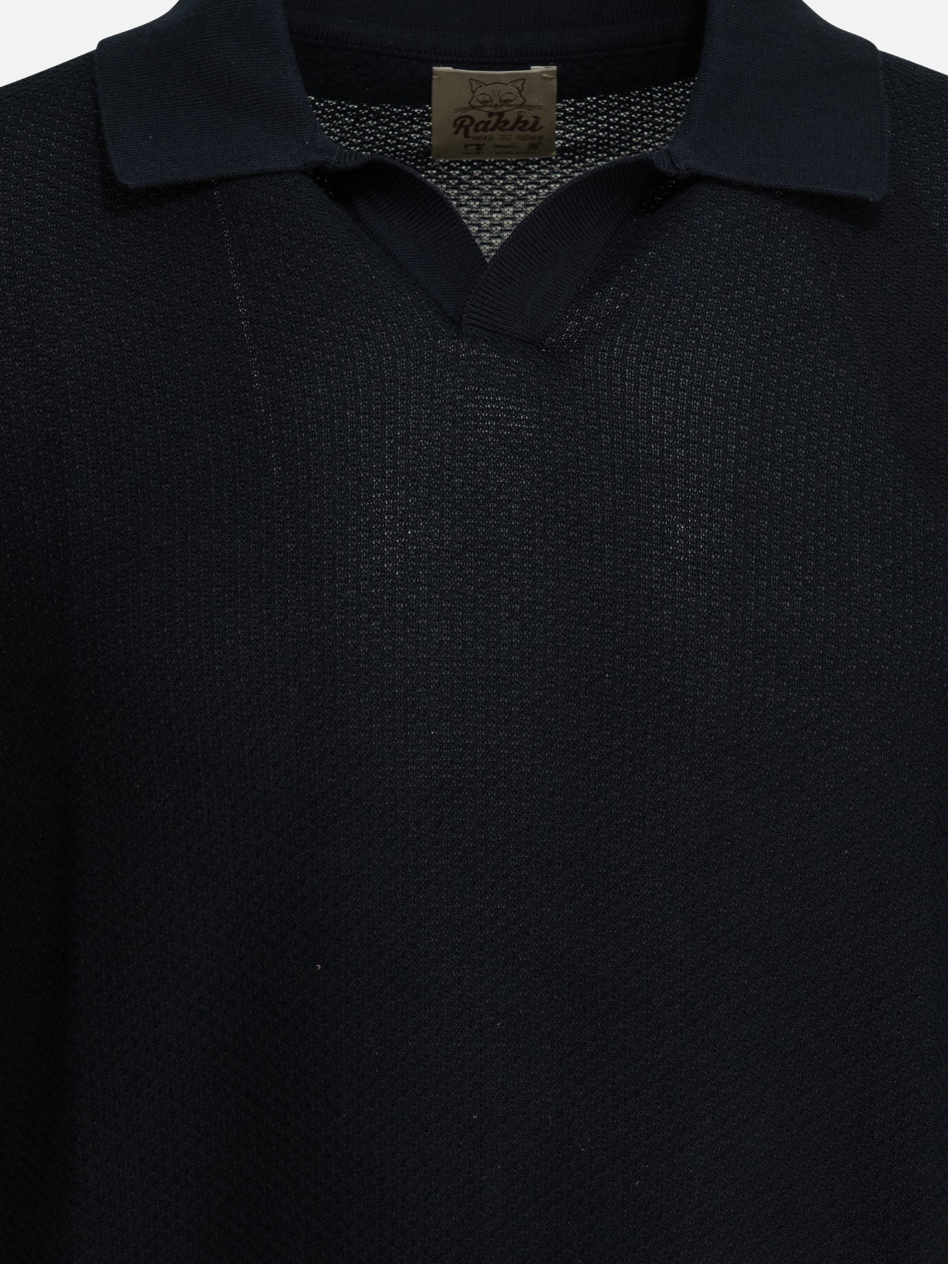 Polo sweater Solid colour  Blue - Rakkì Men | PDP | VIETTI Online Store | Zoom-Modal_3
