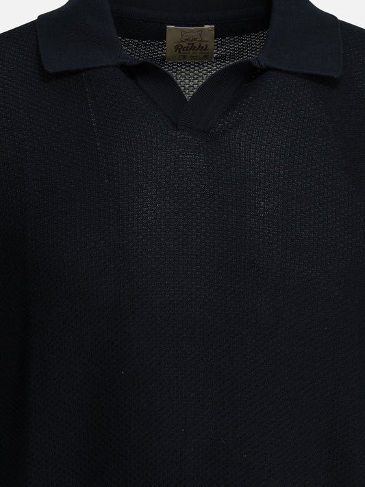 Rakkì "Marlon Brando" polo shirt Blue

