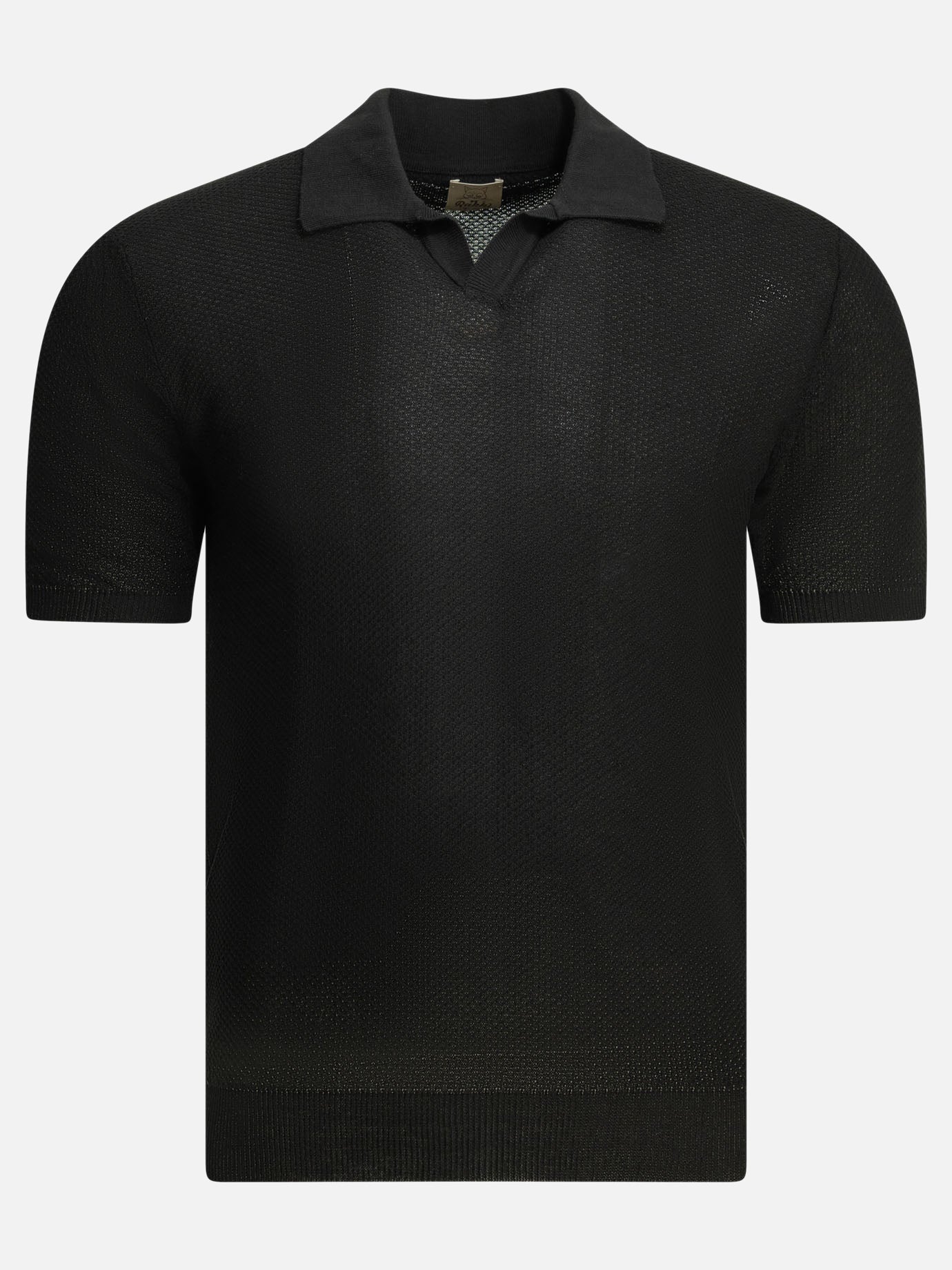 Maglioni polo Solid colour  Nero - Rakkì Uomo | PDP | VIETTI Online Store | thumbnail
