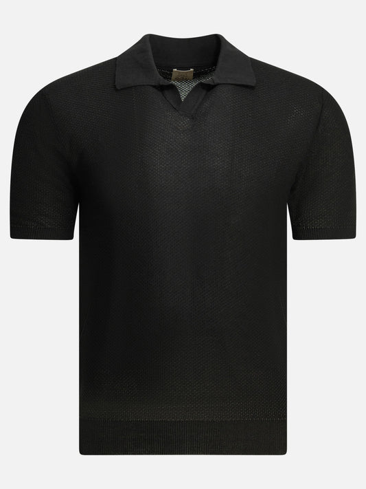 Maglioni polo Solid colour  Nero - Rakkì Uomo | PDP | VIETTI Online Store 
