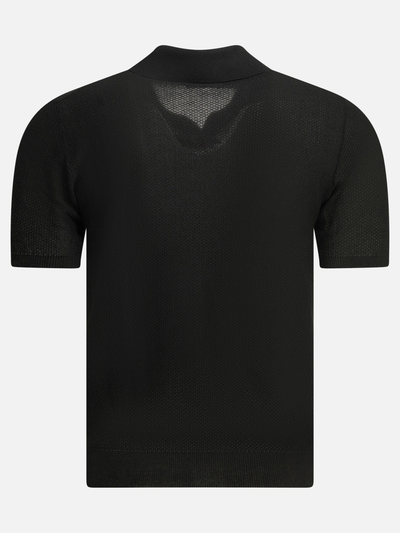 Maglioni polo Solid colour  Nero - Rakkì Uomo | PDP | VIETTI Online Store | thumbnail_2