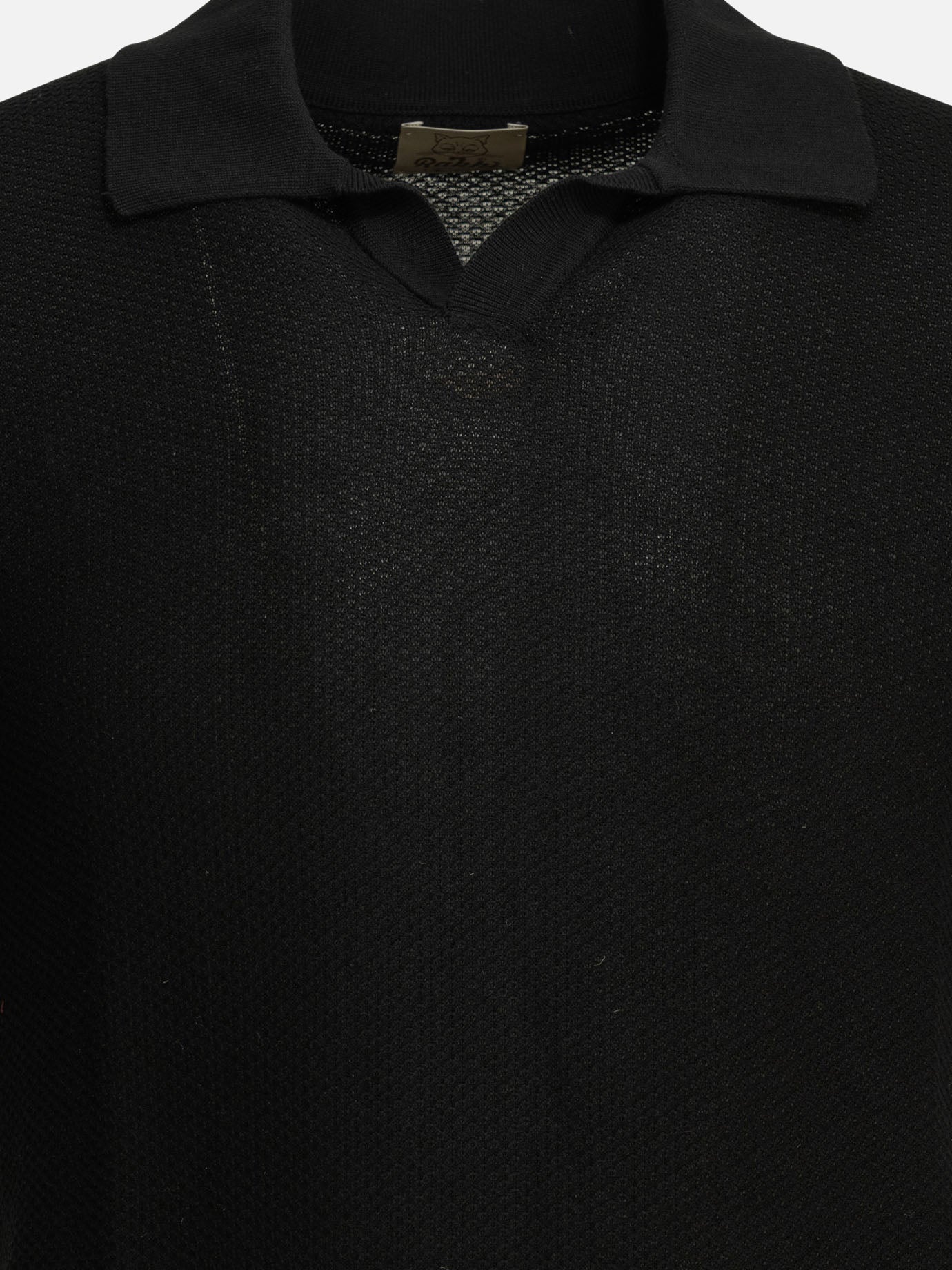 Maglioni polo Solid colour  Nero - Rakkì Uomo | PDP | VIETTI Online Store | Zoom-Modal_3
