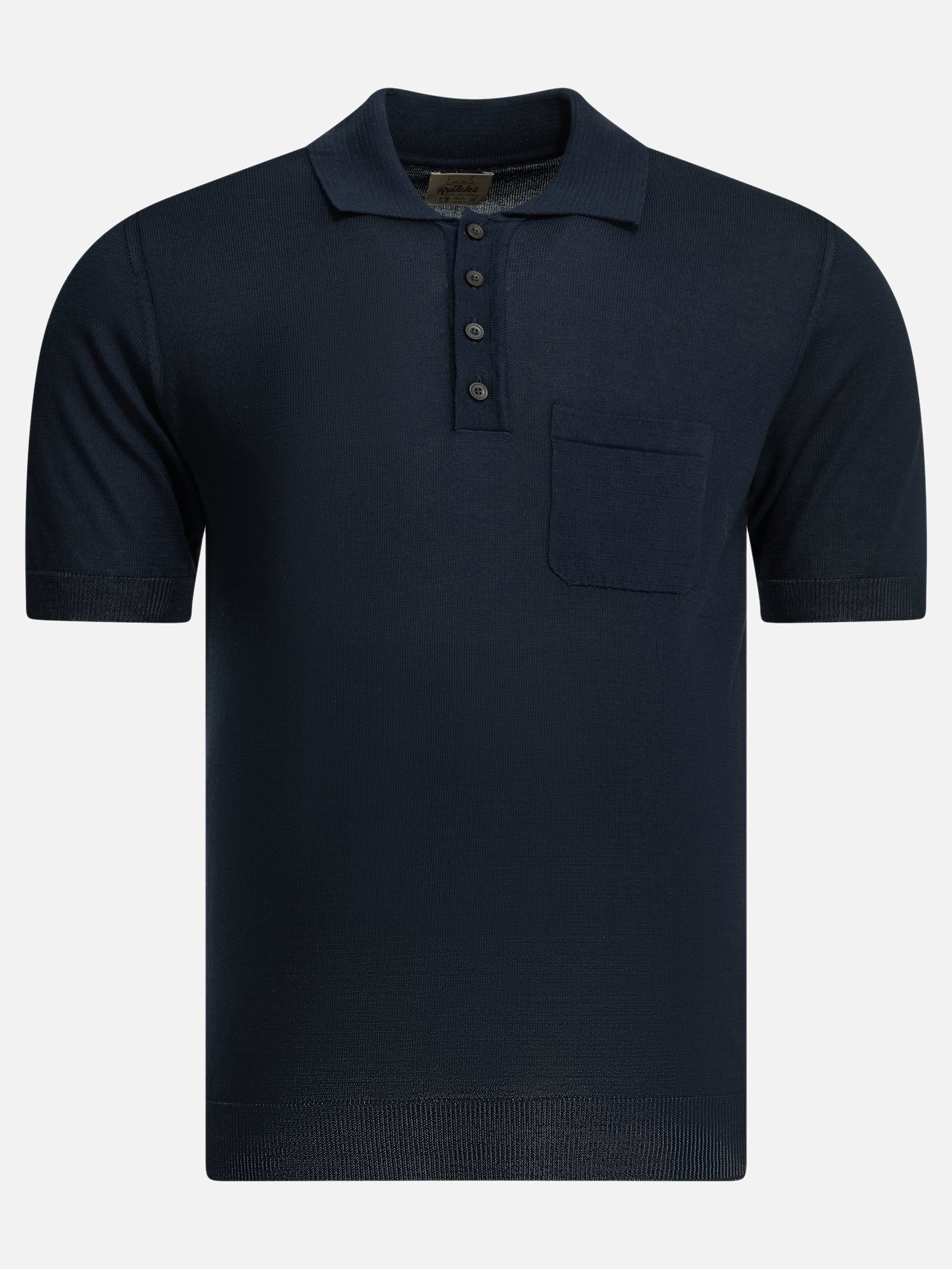 Polo sweater Solid colour  Blue - Rakkì Men | PDP | VIETTI Online Store | thumbnail