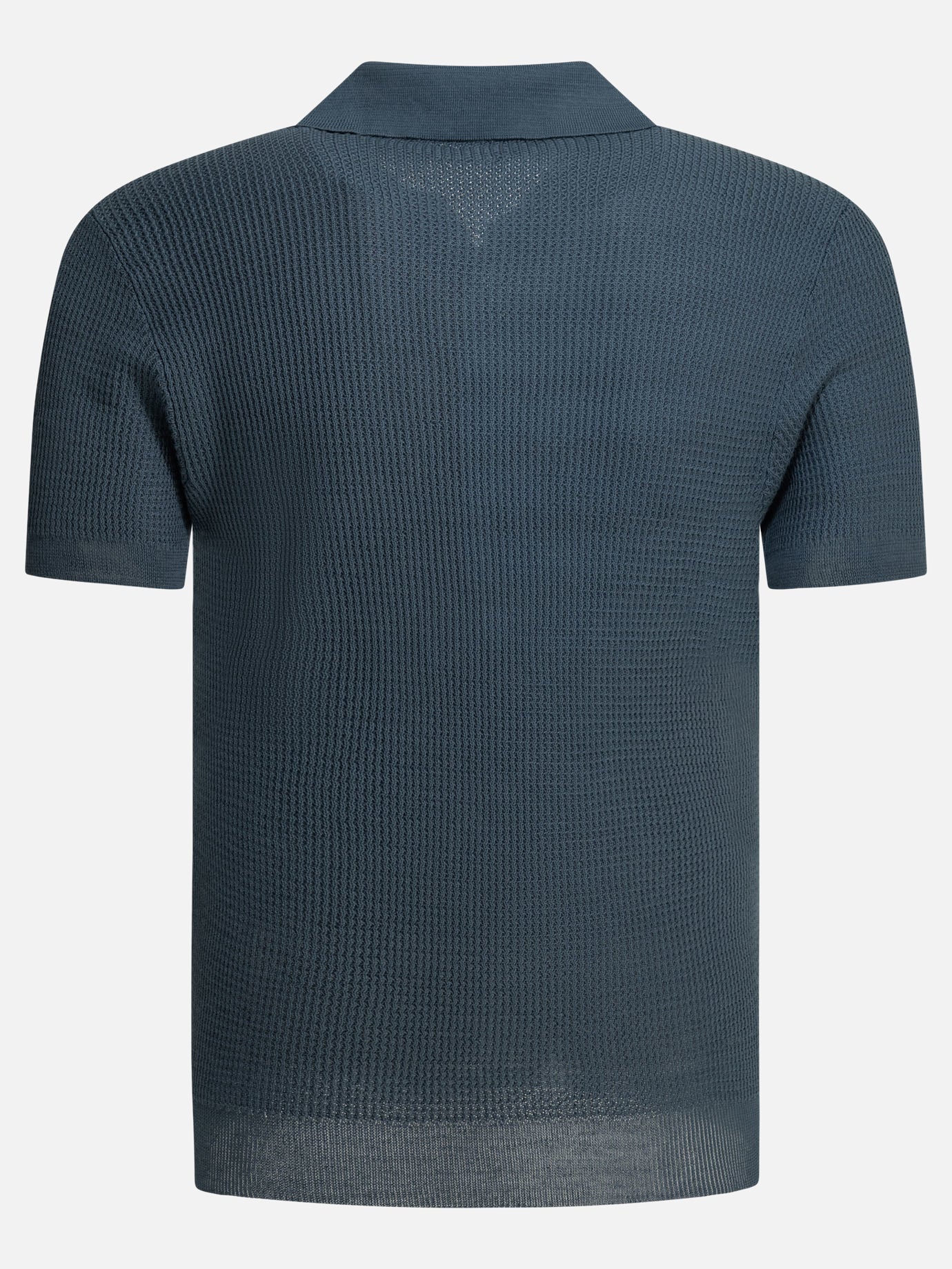 Polo shirts without buttons Solid colour  Blue - Rakkì Men | PDP | VIETTI Online Store | thumbnail_2