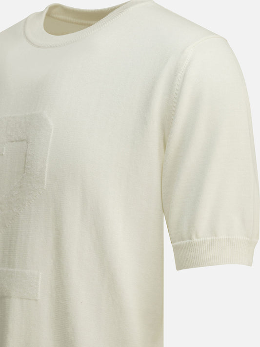 Rakkì "T-Crown" crew-neck T-shirt White

