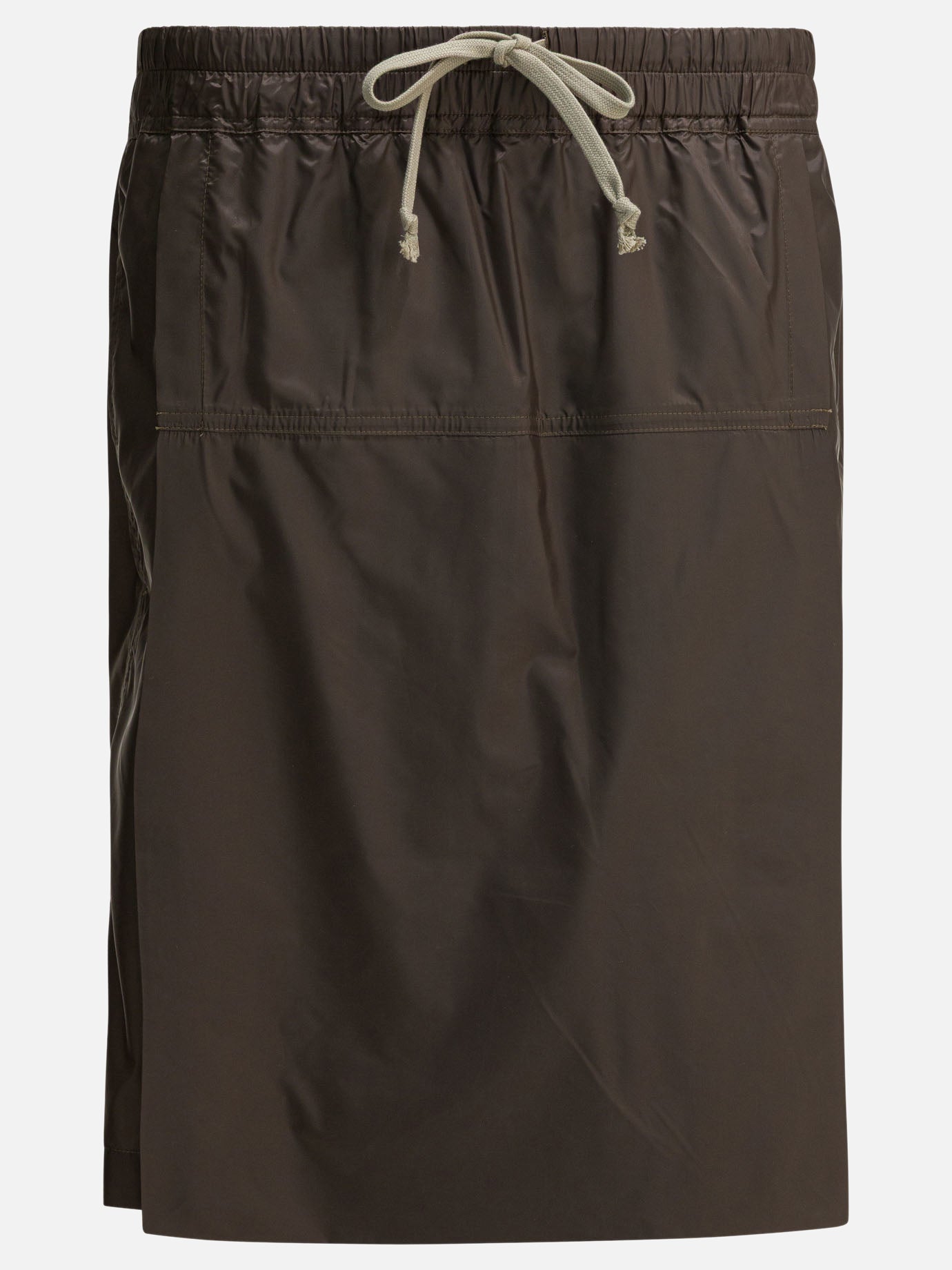 Drawstring shorts Solid colour  Brown - Rick Owens Women | PDP | VIETTI Online Store | Zoom-Modal
