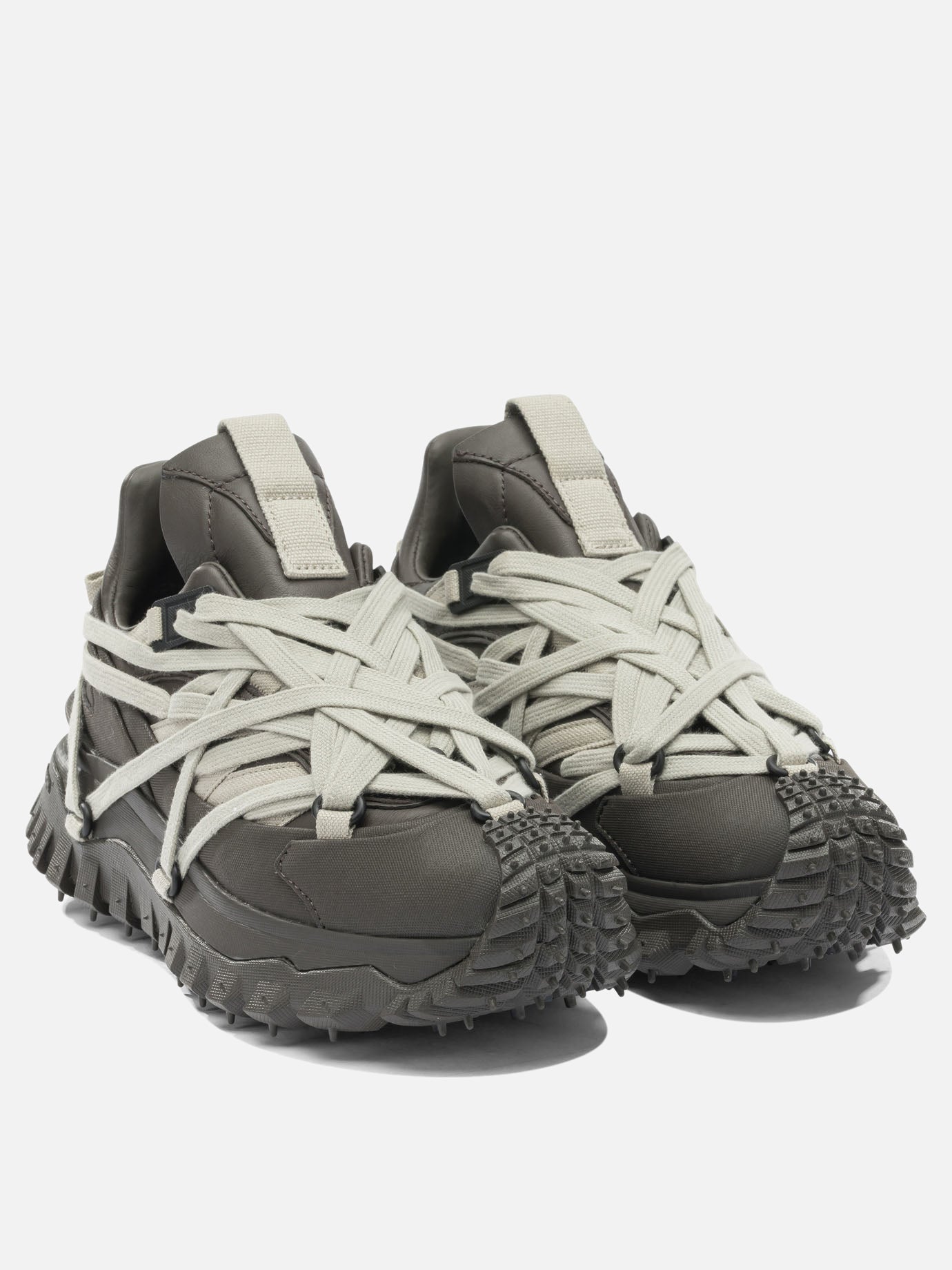Sneaker basse 100% cow leather - 100% rubber fiber  Verde - Rick Owens Donna | PDP | VIETTI Online Store | thumbnail_2