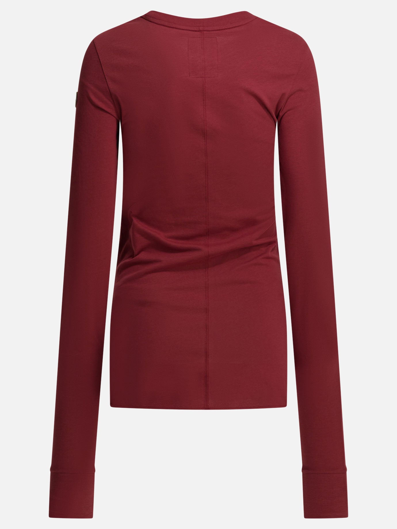 Rick Owens Cotton jersey T-shirt x Moncler Red - Women | VIETTI