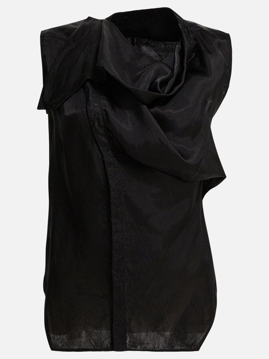 Rick Owens Sleeveless blouse Black

