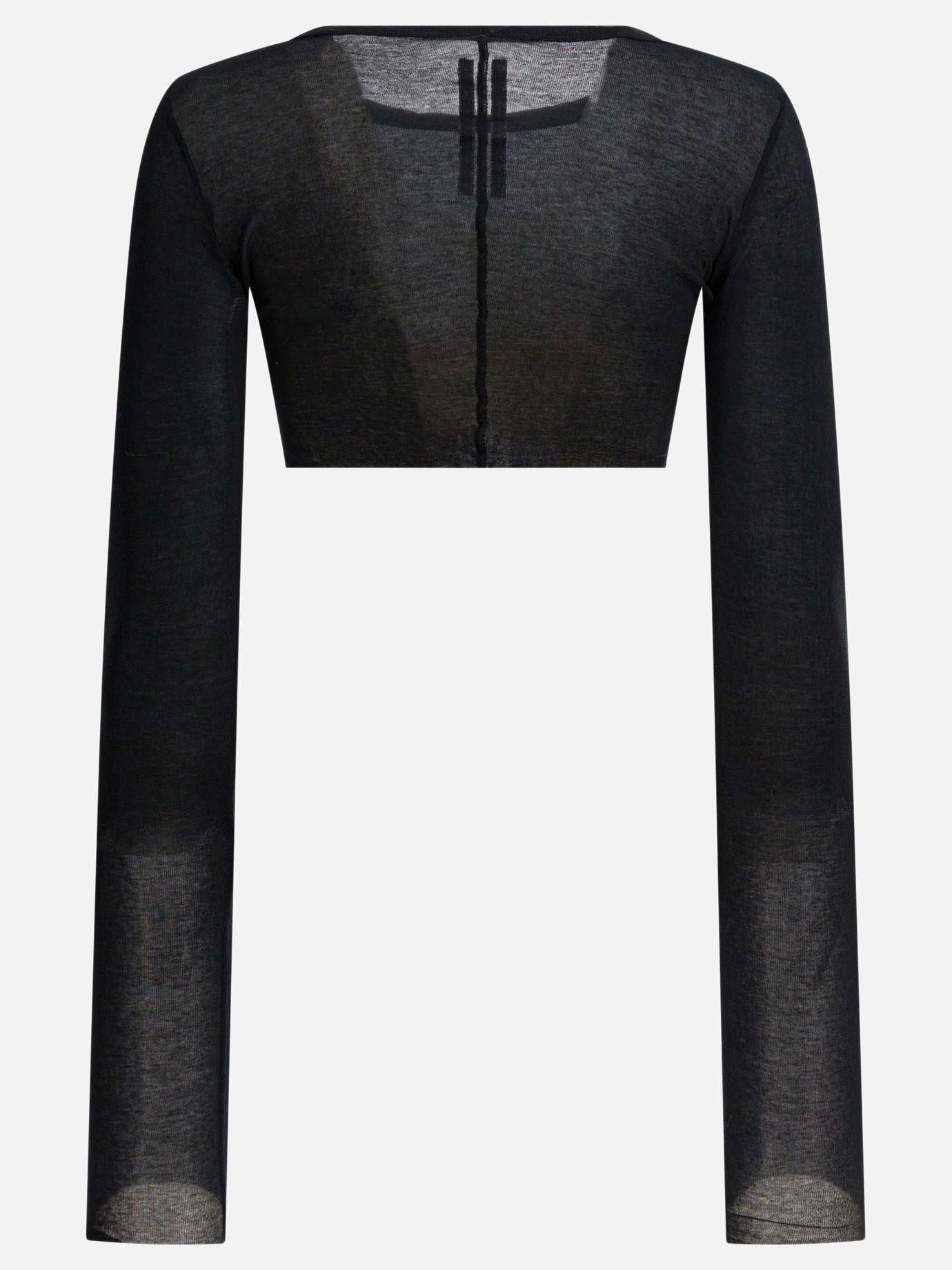 Crop tops Solid colour  Black - Rick Owens Women | PDP | VIETTI Online Store | thumbnail_2