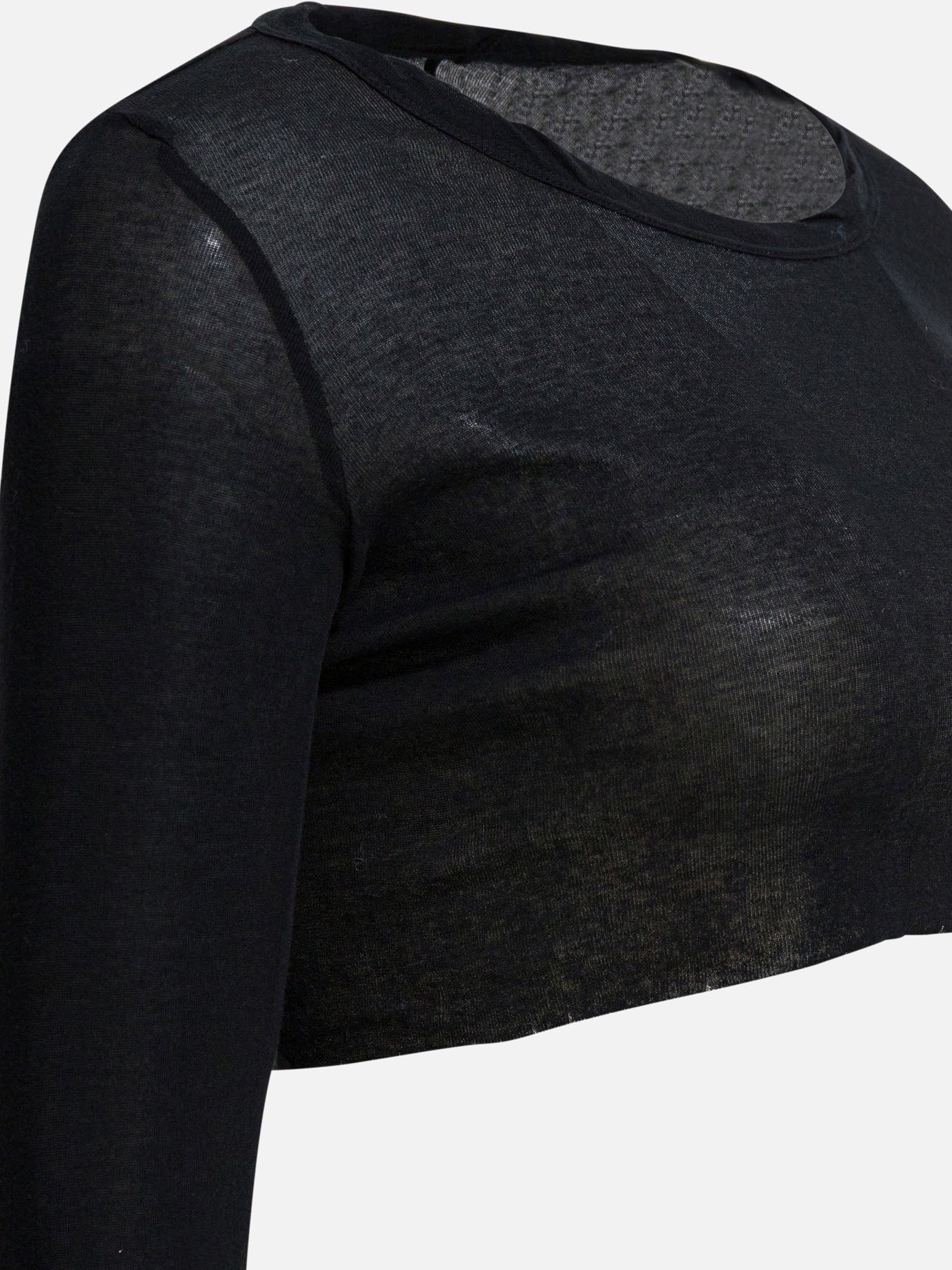 Crop tops Solid colour  Black - Rick Owens Women | PDP | VIETTI Online Store | Zoom-Modal_4
