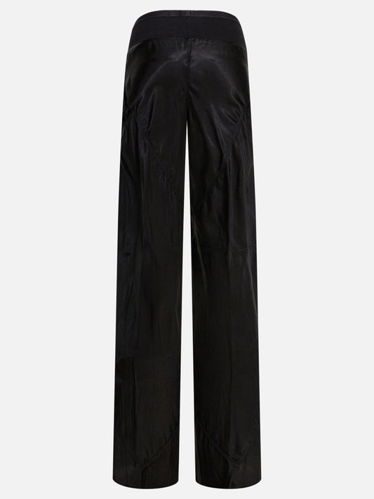 Pantaloni sartoriali Solid colour  Nero - Rick Owens Donna | PLP | VIETTI Online Store | 2
