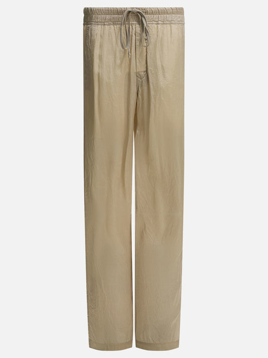 Rick Owens "Dietrich Drawstring" Pants Beige

