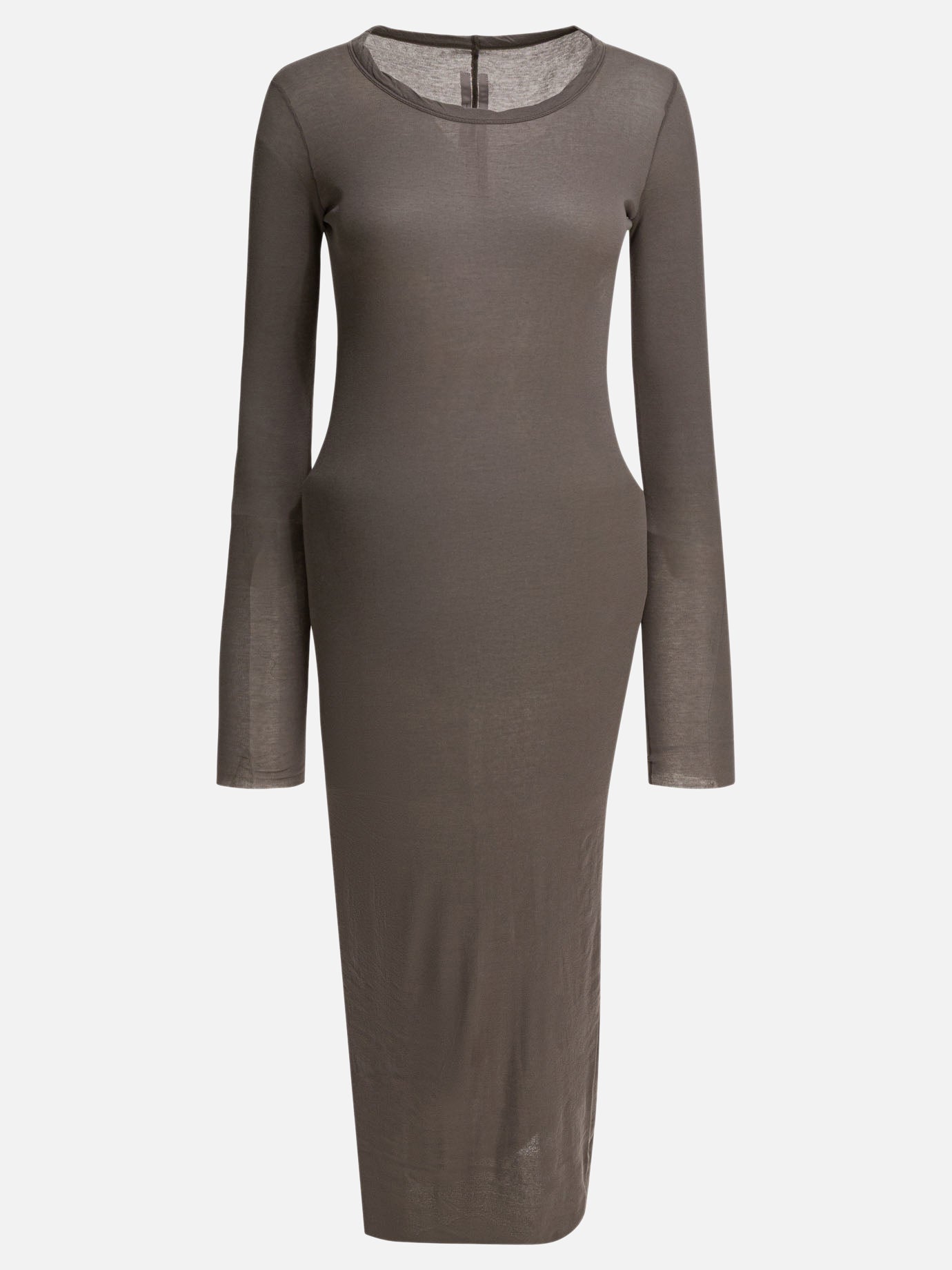Midi dresses Solid colour  Brown - Rick Owens Women | PDP | VIETTI Online Store | thumbnail