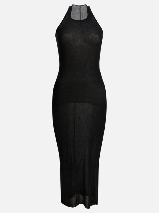 Midi dresses Solid colour  Black - Rick Owens Women | PLP | VIETTI Online Store 
