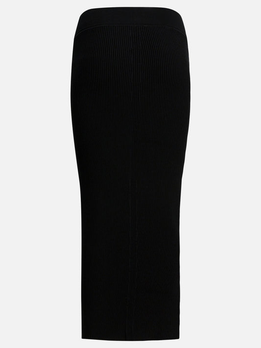 Midi skirts Solid colour  Black - Rick Owens Women | PLP | VIETTI Online Store 
