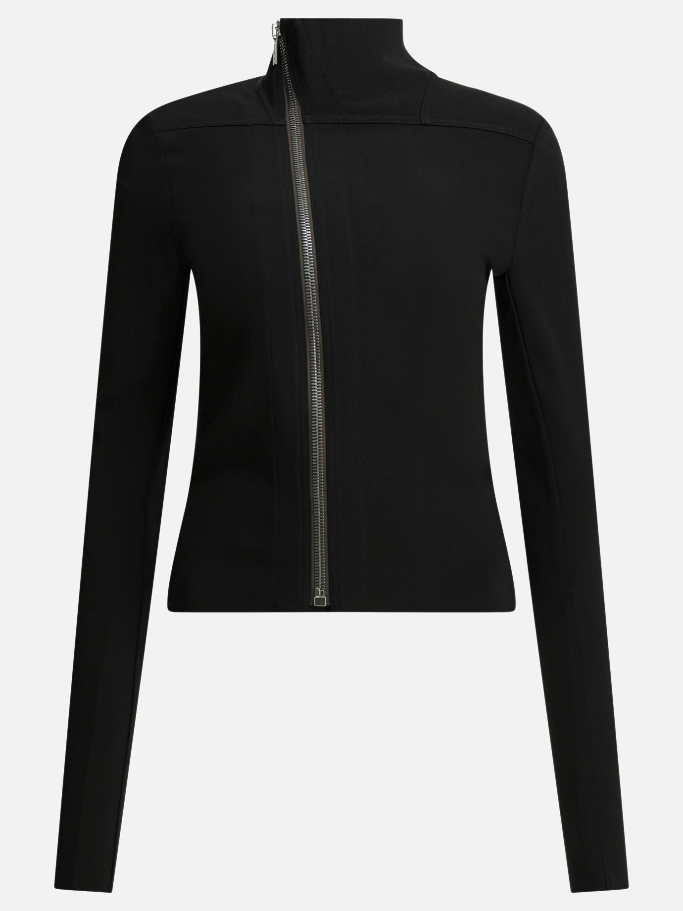 Full zip sweatshirts Solid colour  Black - Rick Owens Women | PDP | VIETTI Online Store | thumbnail