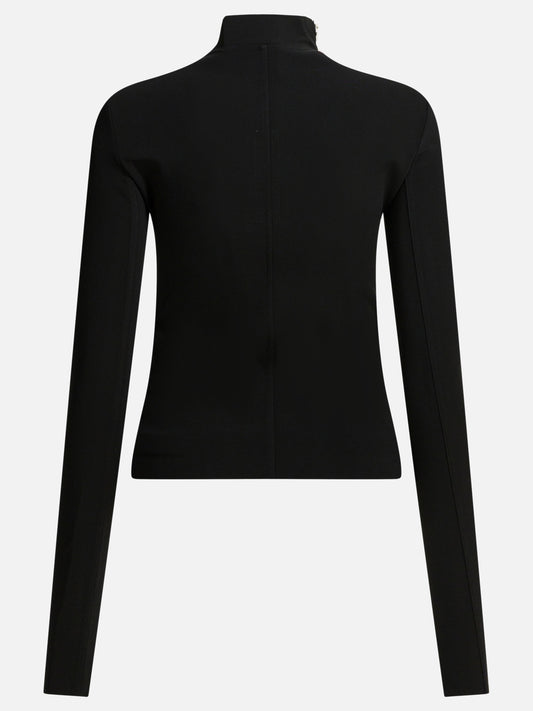 Full zip sweatshirts Solid colour  Black - Rick Owens Women | PDP | VIETTI Online Store | 2

