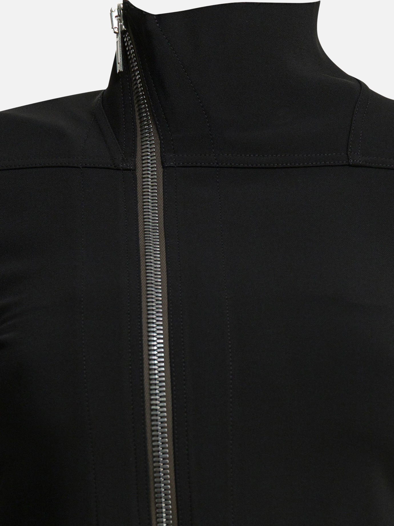 Full zip sweatshirts Solid colour  Black - Rick Owens Women | PDP | VIETTI Online Store | Zoom-Modal_3

