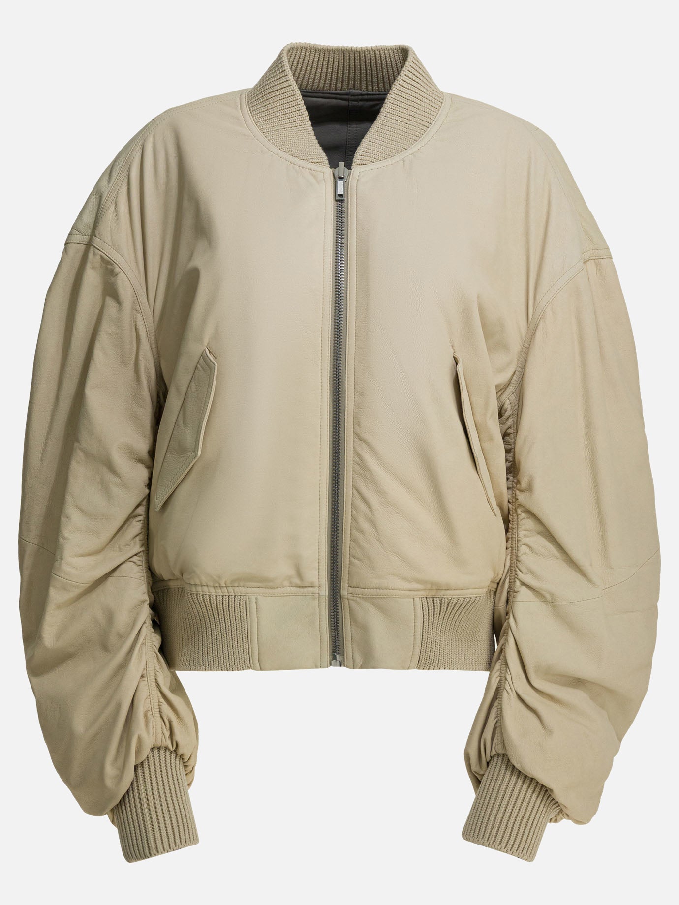 Quilted & Utility Jackets Solid colour  Beige - Rick Owens Women | PDP | VIETTI Online Store | Zoom-Modal
