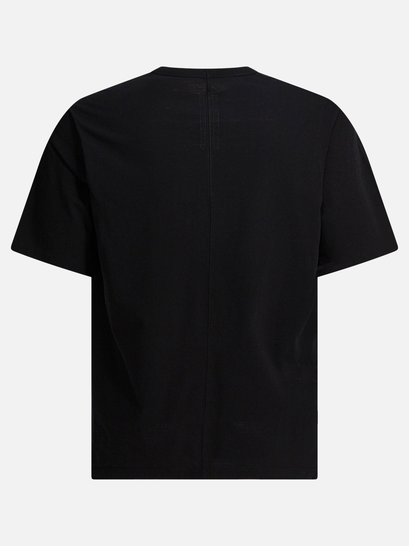 Crewneck t-shirts Solid colour  Black - Rick Owens Men | PDP | VIETTI Online Store | thumbnail_2