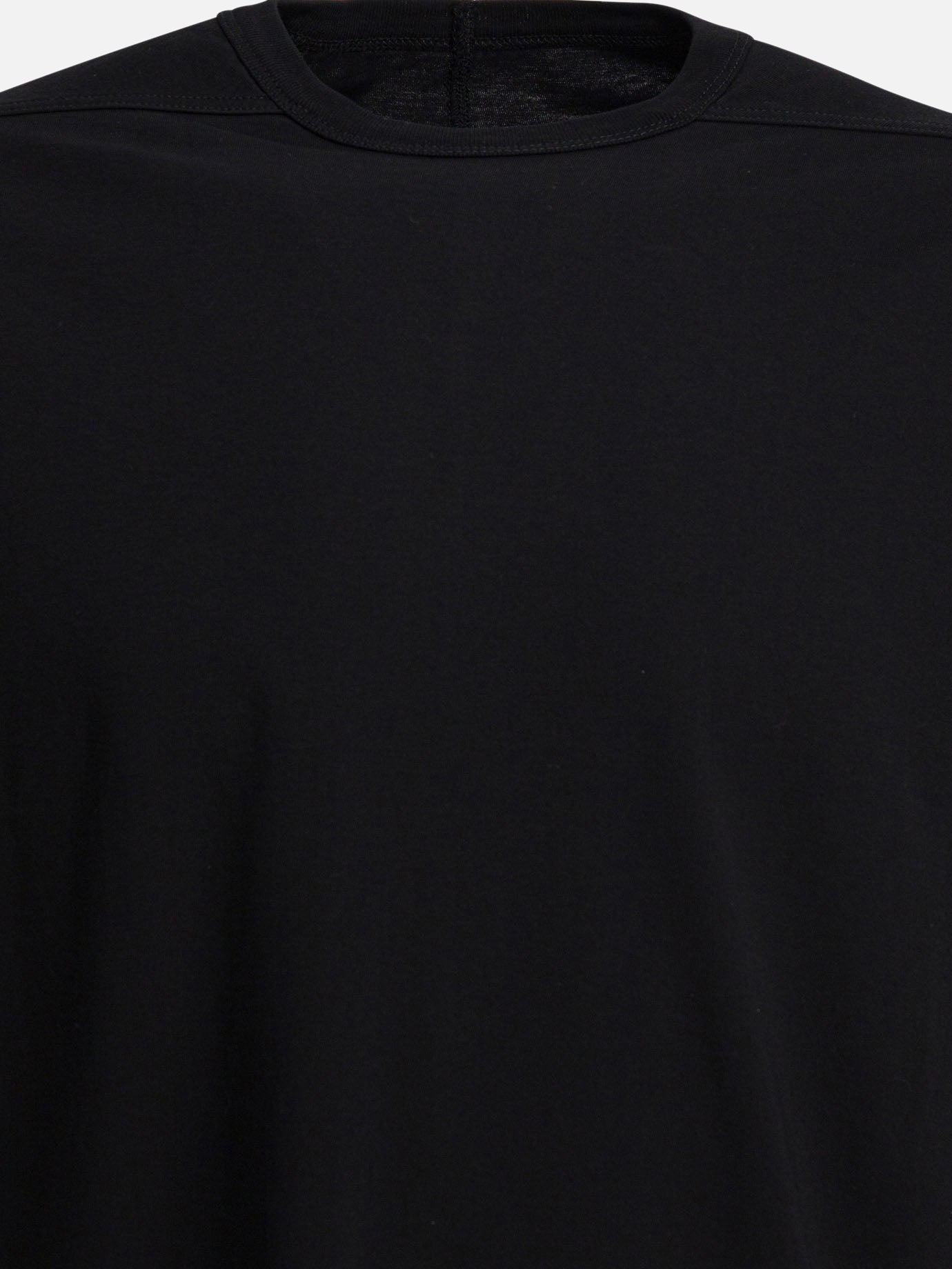 Crewneck t-shirts Solid colour  Black - Rick Owens Men | PDP | VIETTI Online Store | Zoom-Modal_3
