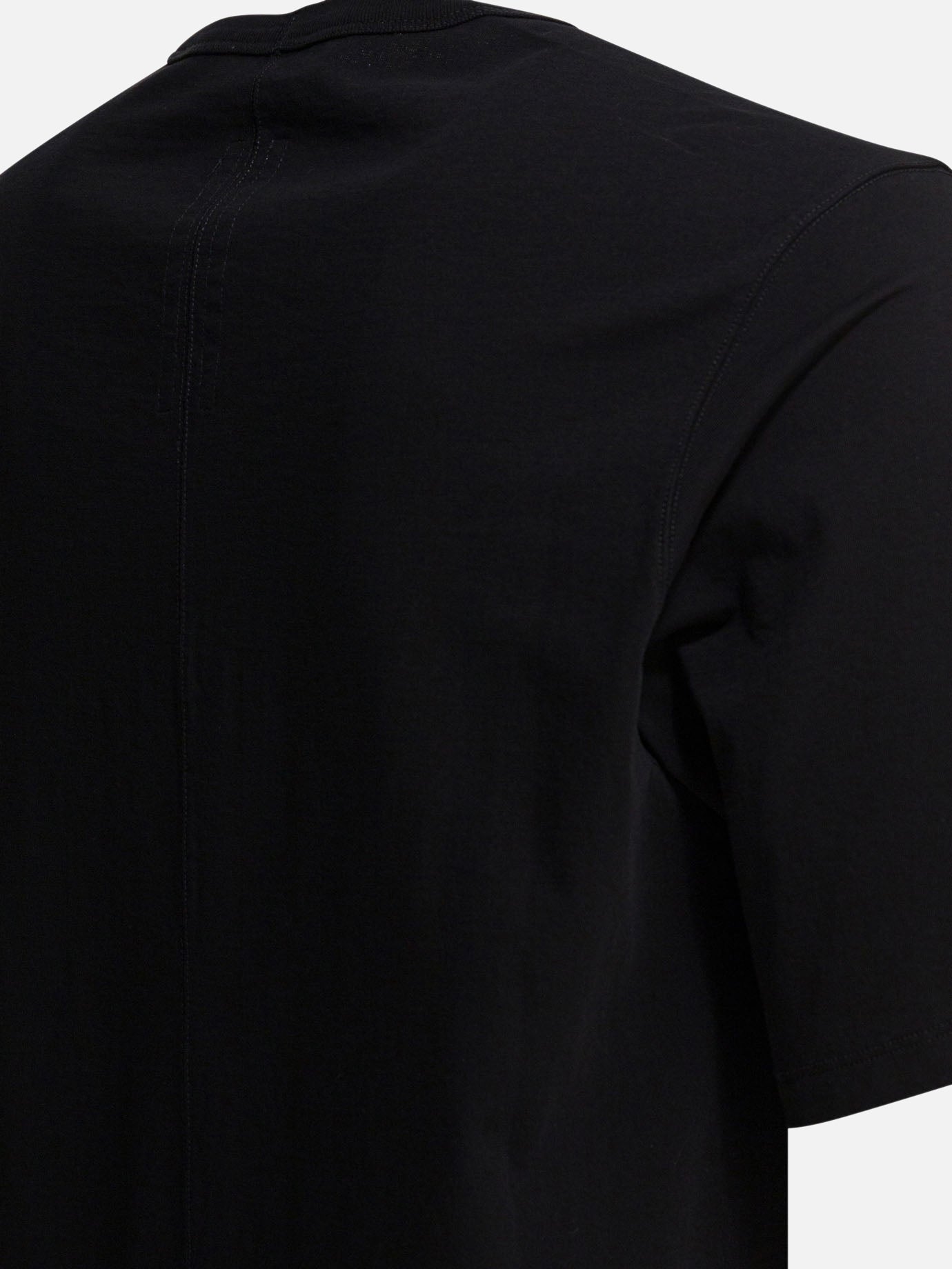 Crewneck t-shirts Solid colour  Black - Rick Owens Men | PDP | VIETTI Online Store | thumbnail_4