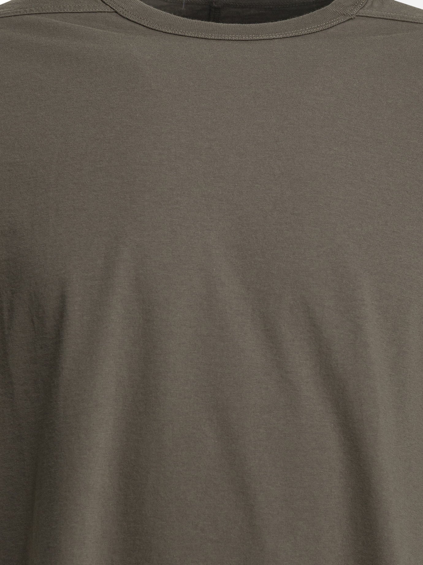 T-shirt girocollo Solid colour  Grigio - Rick Owens Uomo | PDP | VIETTI Online Store | thumbnail_3