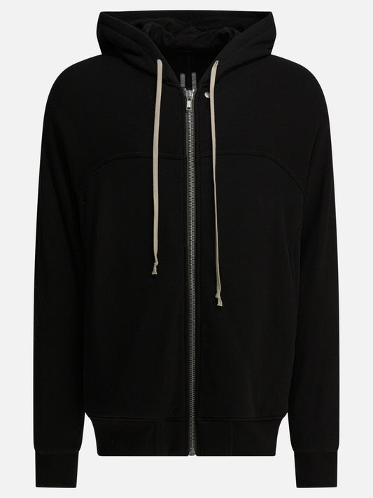Full zip sweatshirts Solid colour  Black - Rick Owens Men | PLP | VIETTI Online Store 
