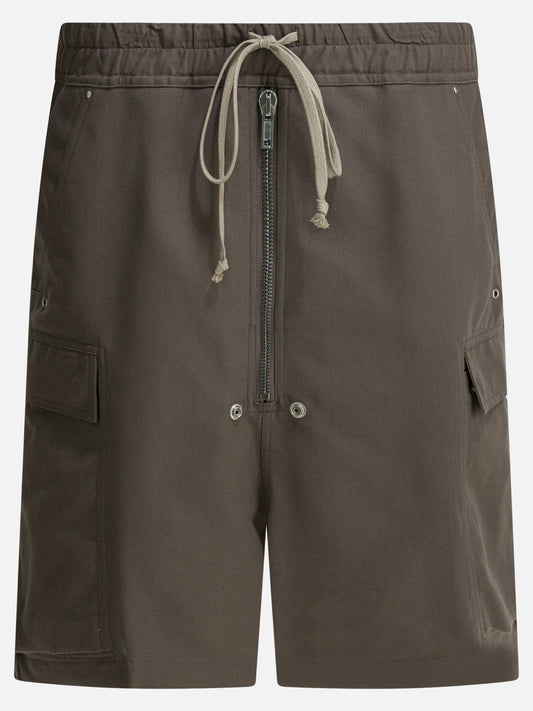 Cargo shorts Solid colour  Green - Rick Owens Men | PLP | VIETTI Online Store 
