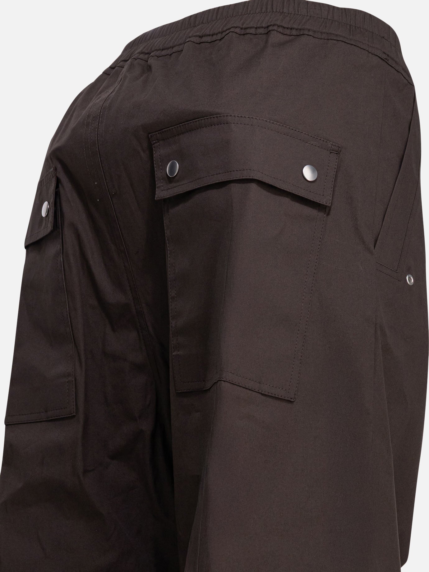 Cargo & parachute trousers Solid colour  Brown - Rick Owens Men | PDP | VIETTI Online Store | Zoom-Modal_4
