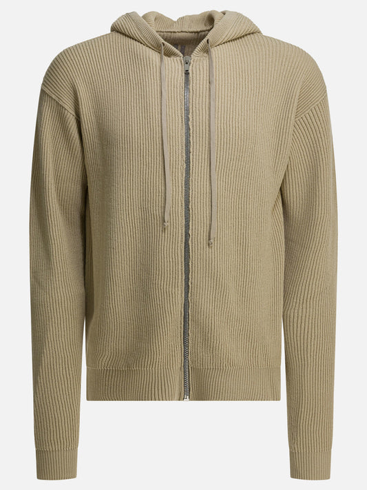 Zipped sweaters Solid colour  Beige - Rick Owens Men | PLP | VIETTI Online Store 
