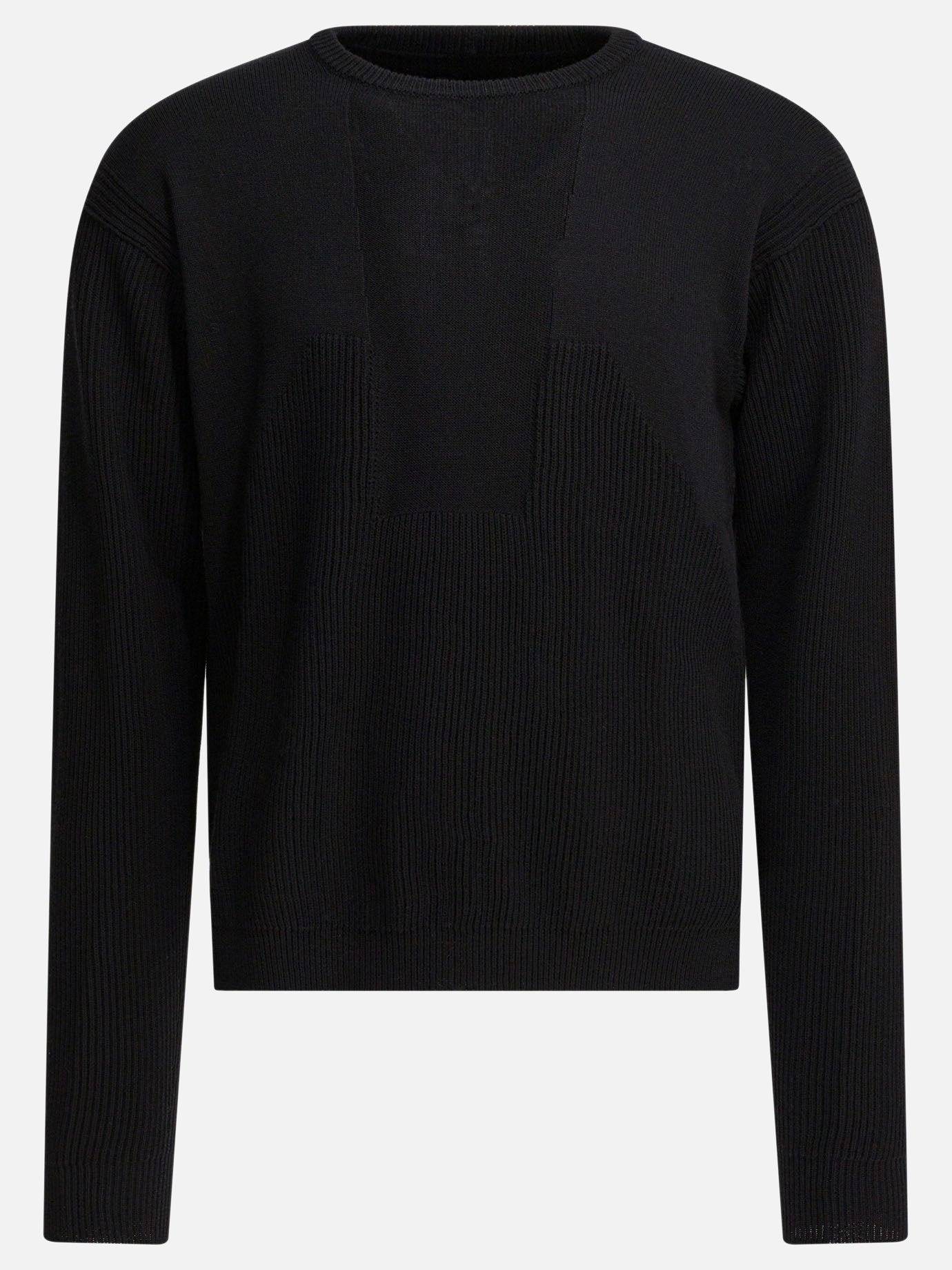 Crewneck sweaters Solid colour  Black - Rick Owens Men | PDP | VIETTI Online Store | Zoom-Modal

