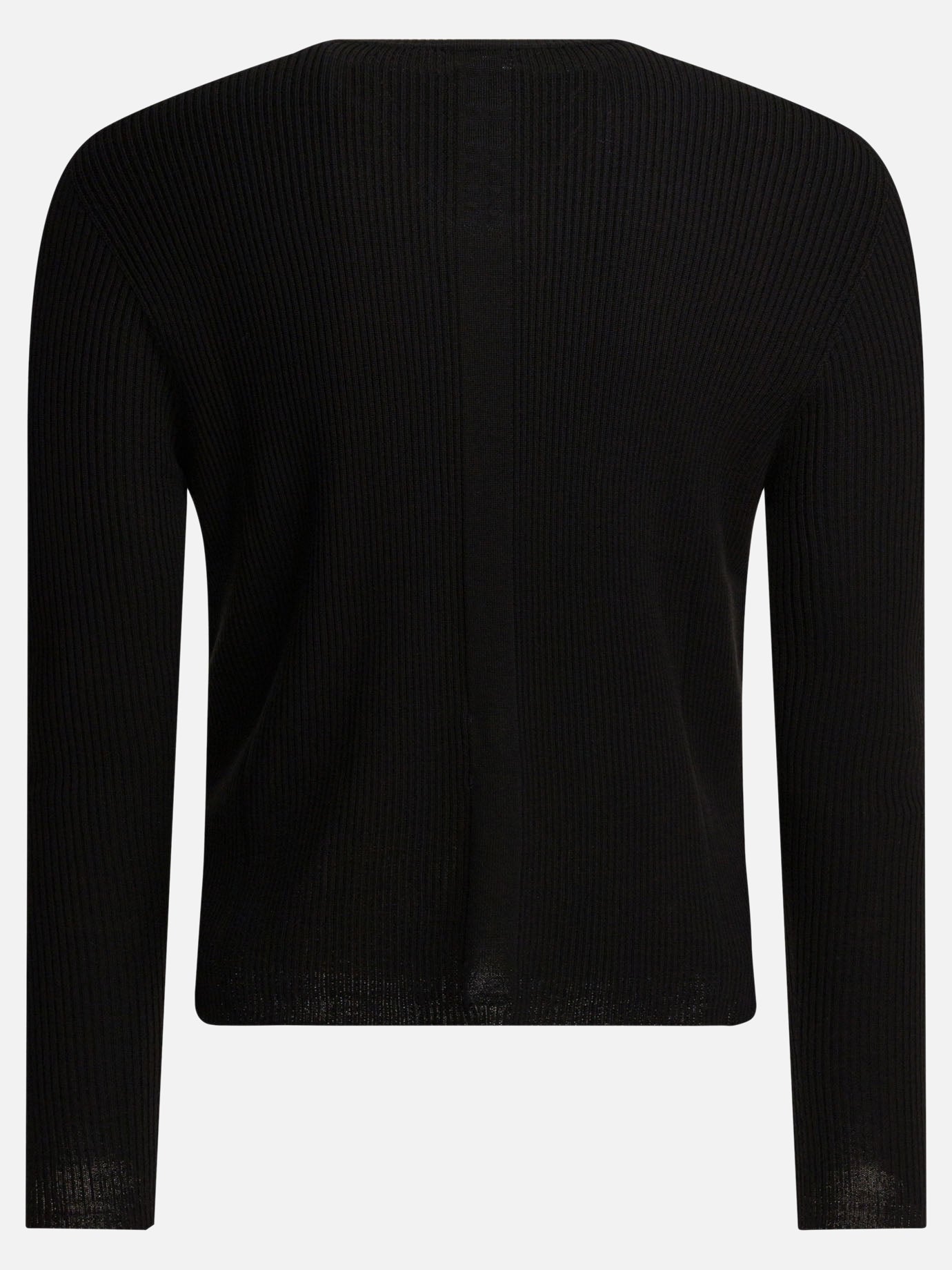 Crewneck sweaters Solid colour  Black - Rick Owens Men | PDP | VIETTI Online Store | thumbnail_2