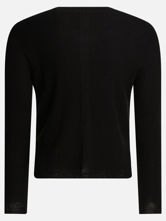 Maglioni girocollo Solid colour  Nero - Rick Owens Uomo | PLP | VIETTI Online Store | 2
