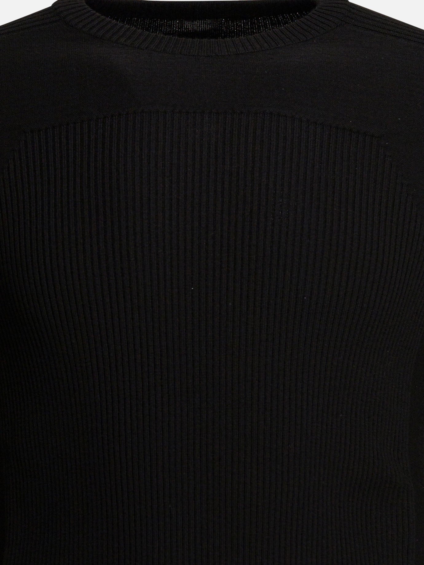 Crewneck sweaters Solid colour  Black - Rick Owens Men | PDP | VIETTI Online Store | thumbnail_3