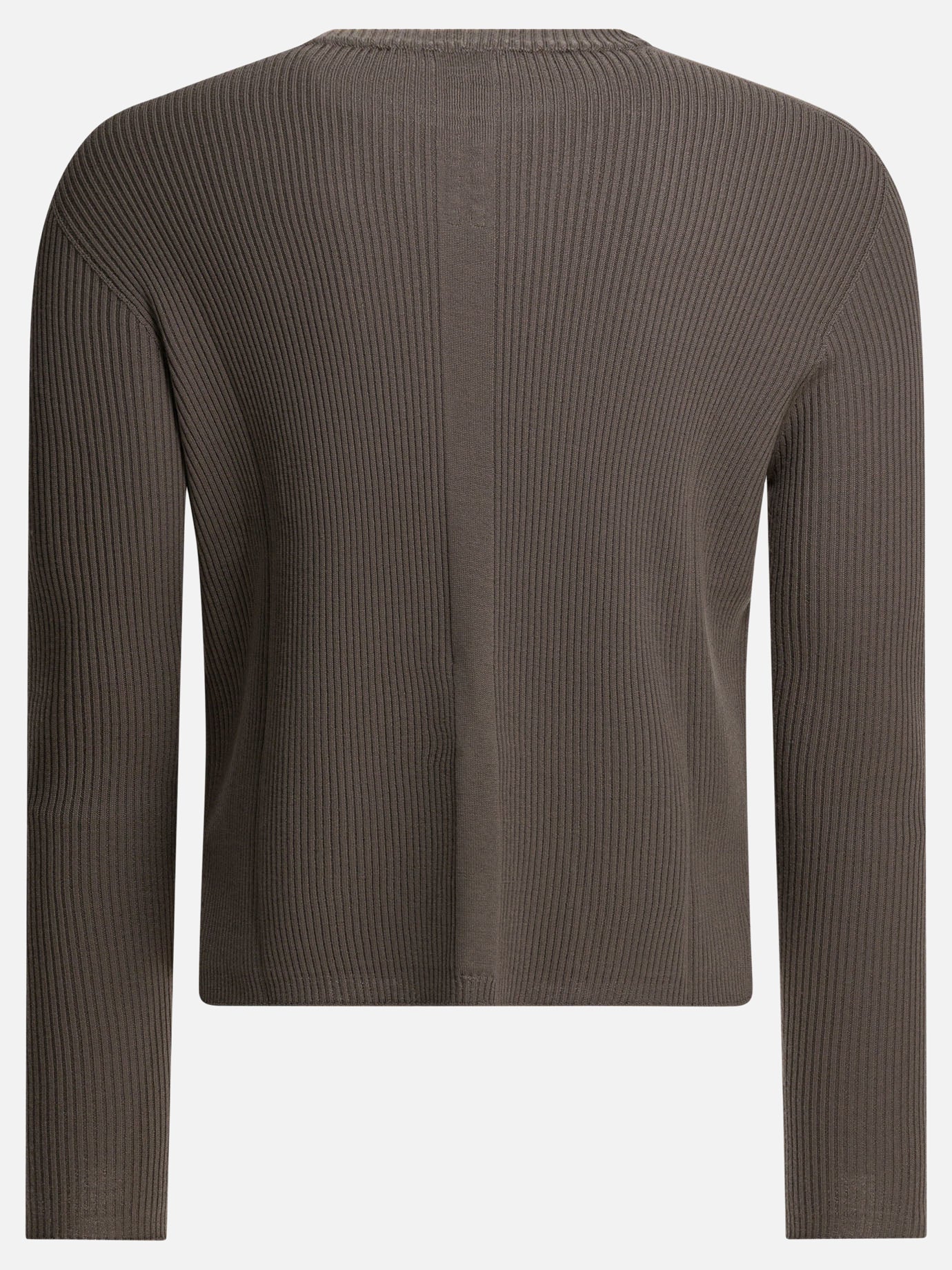Crewneck sweaters Solid colour  Grey - Rick Owens Men | PDP | VIETTI Online Store | thumbnail_2
