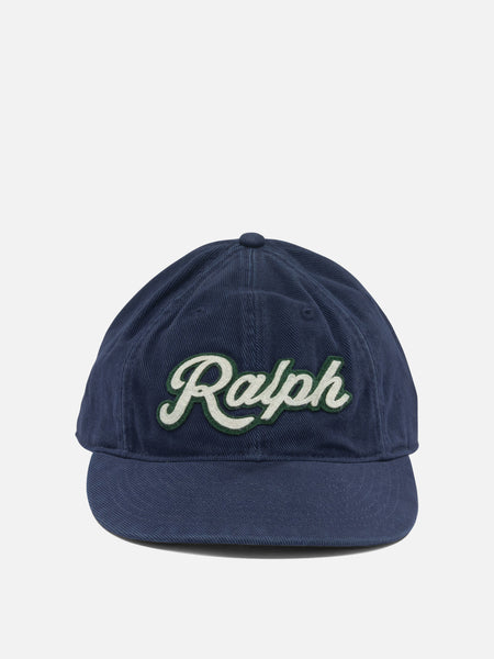 RRL by Ralph Lauren Baseball cap with logo Blue - Men | VIETTI RRL by Ralph Lauren Baseball cap with logo Blue - Men | VIETTI